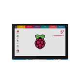 5 inch IPS Touch Screen 800*480 DSI Display Compatible with Raspberry Pi 3/4/5